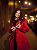 Anat Cohen with clarinet 