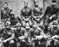 Decorated WW I black veterans 