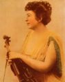 Maud Powell & violin