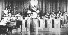 Anna Mae Winburn leads the International Sweethearts of Rhythm 