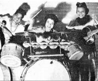 Drummer Pauline Braddy 