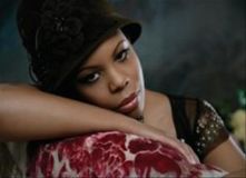 Regina Carter in pensive mood